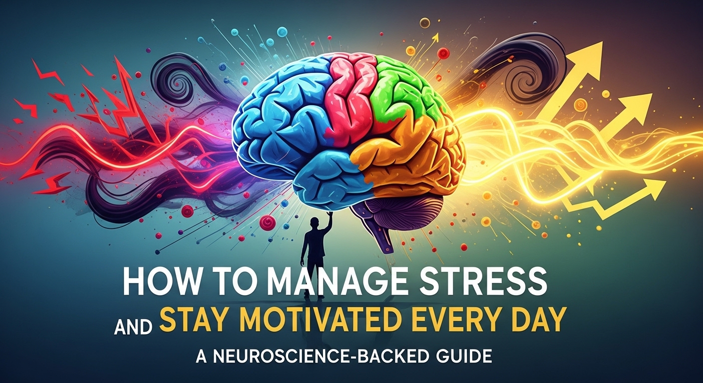 How to Manage Stress and Stay Motivated Every Day: A Neuroscience-Backed Guide How to Manage Stress and Stay Motivated Every Day: A Neuroscience-Backed Guide