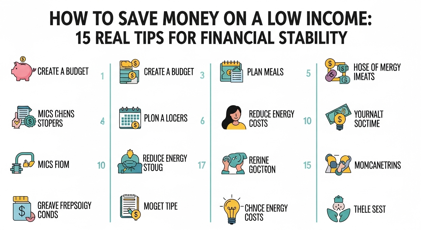 How to Save Money on a Low Income: 15 Real Tips for Financial Stability How to Save Money on a Low Income: 15 Real Tips for Financial Stability